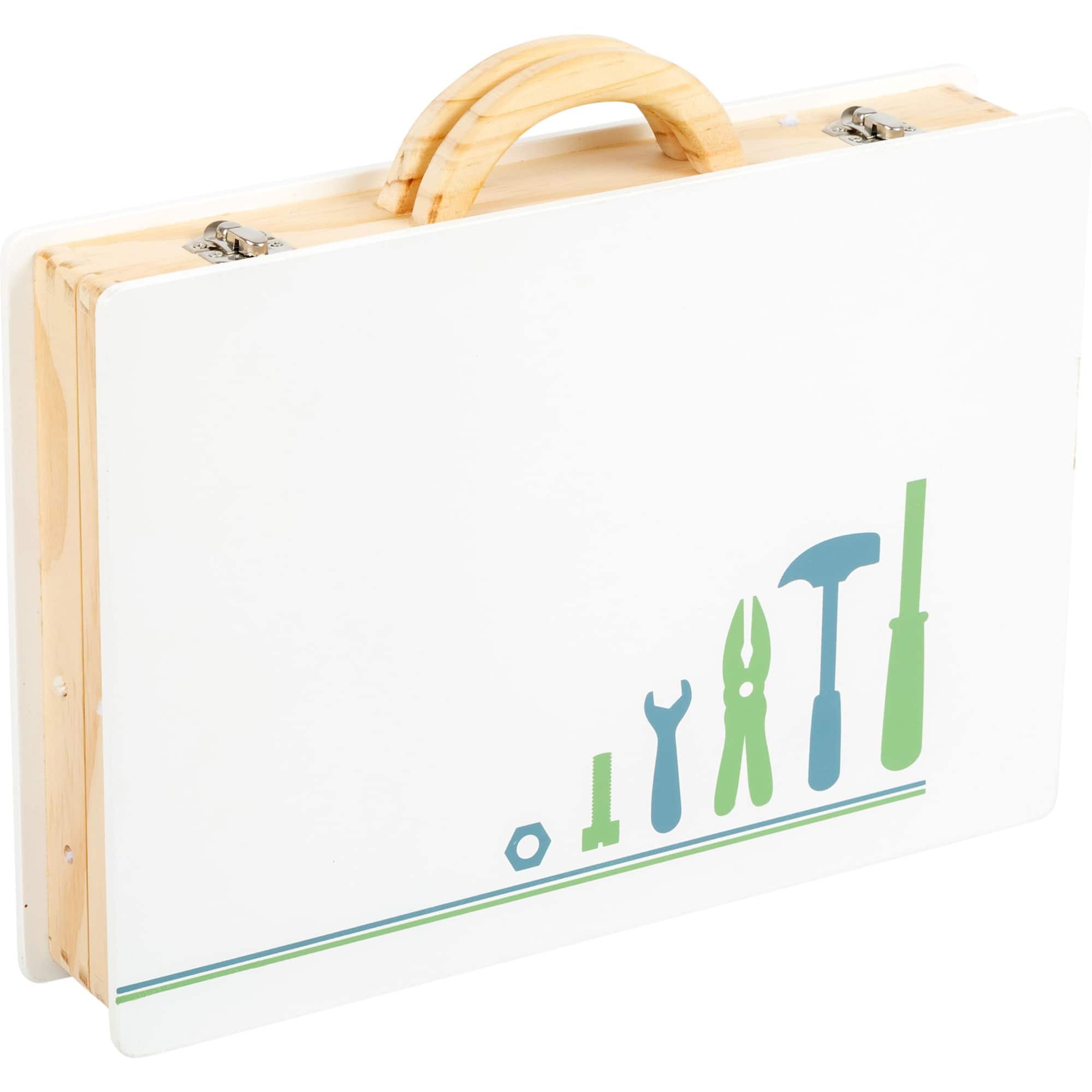 Small Foot Wooden Toys Premium Nordic Toolbox Playset